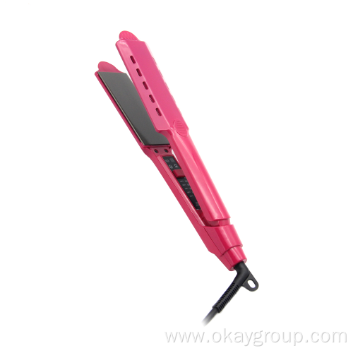 Professional Hair Curler Straightener Curling Iron Brush